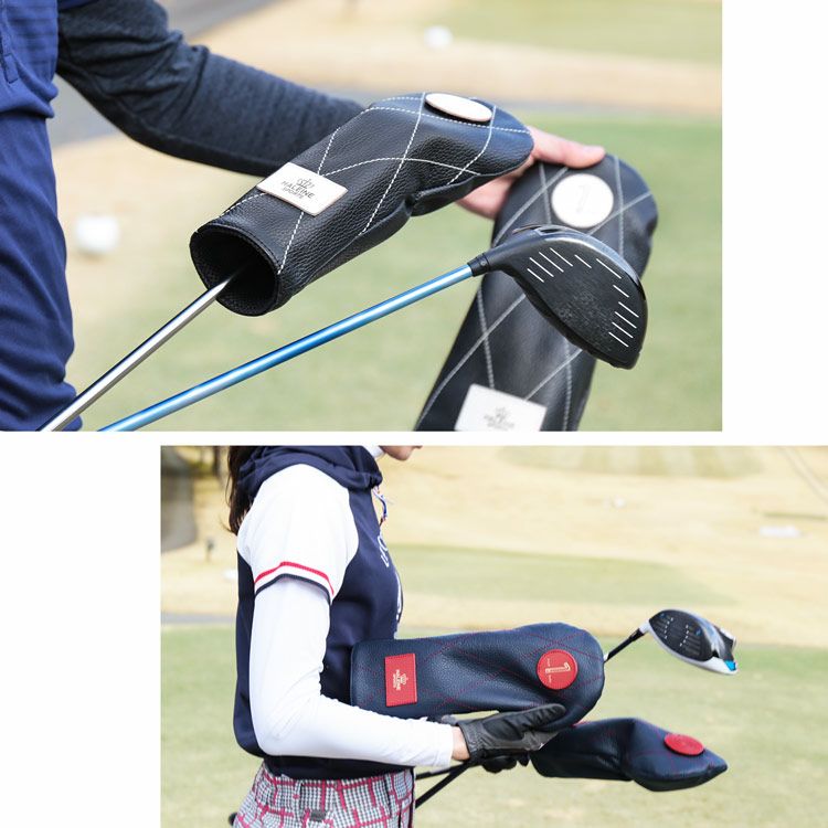 HALEINE SPORTS ゴルフ レザー ヘッドカバー フェアウェイウッド