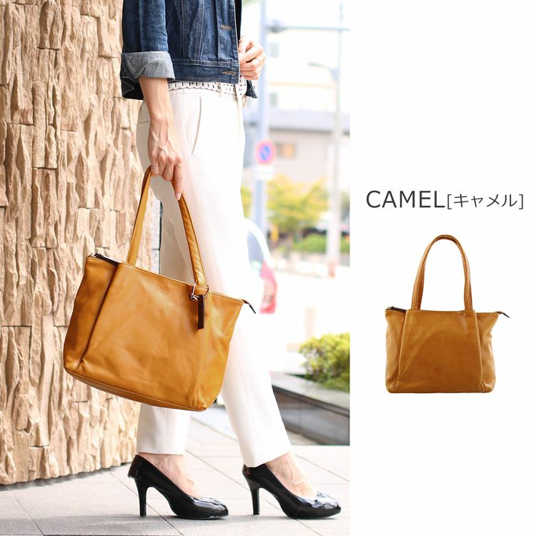 HALEINE 本革 トートバッグ レディース 大きめ 日本製 A4 対応 全5色 HALEINE 本革 トートバッグ レディース 大きめ 日本製 A4 対応 全5色