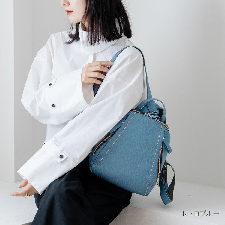 Jamale牛革リュック日本製イタリア製レザーブランドリュックサック