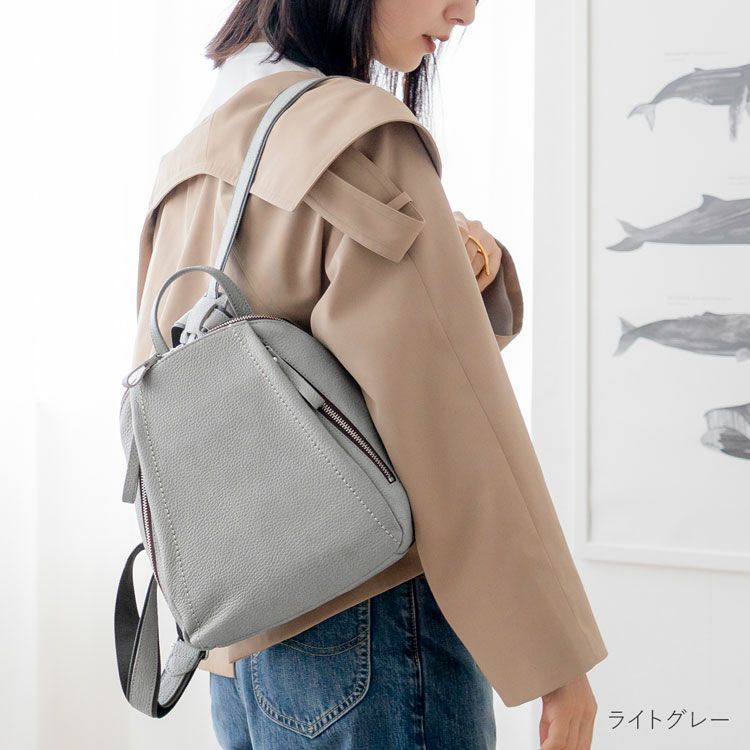 Jamale牛革リュック日本製イタリア製レザーブランドリュックサック