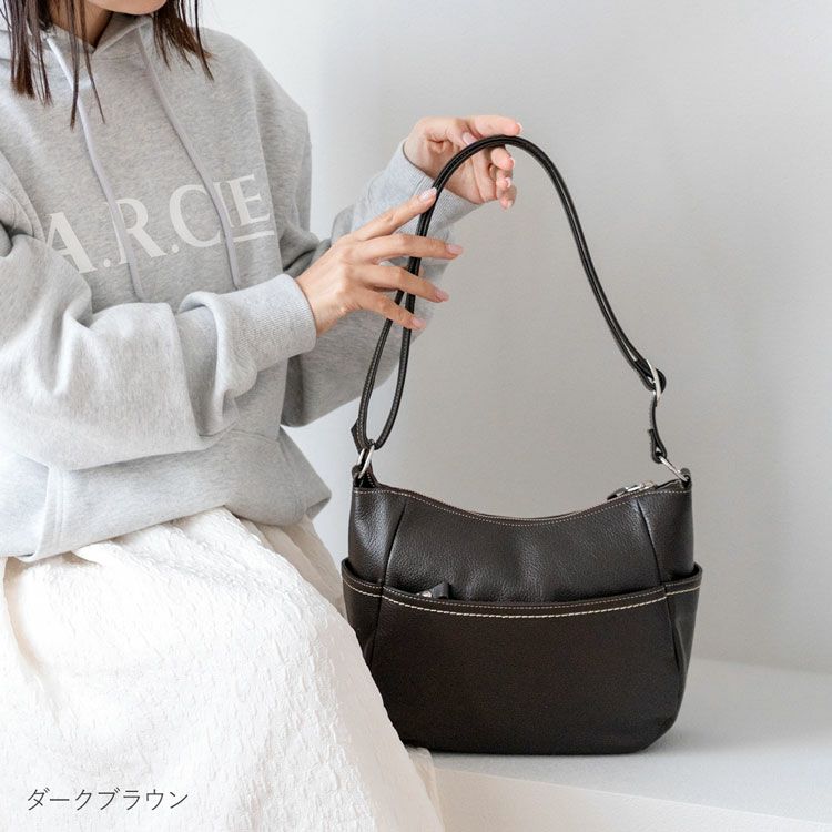 日本製本革ショルダーバッグJamale