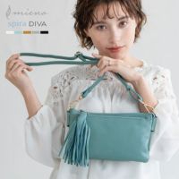 mieno牛革ミニショルダーバッグ本革レディース