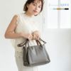 mienospira2wayバッグ本革レディース