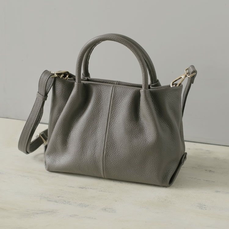 トープ牛革2wayバッグ