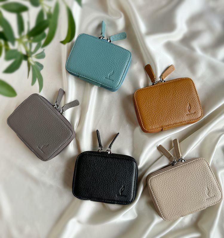 スマートキーケースレディース本革牛革レザーブランドmieno