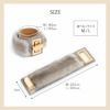 ［ERA］ミンクファーレザーワイドブレスレットゴールド金具/レディース(No.01000538)