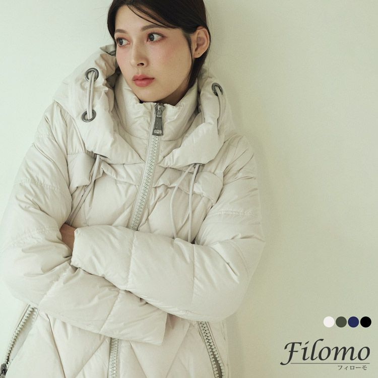 ダウン90%ダウンコート