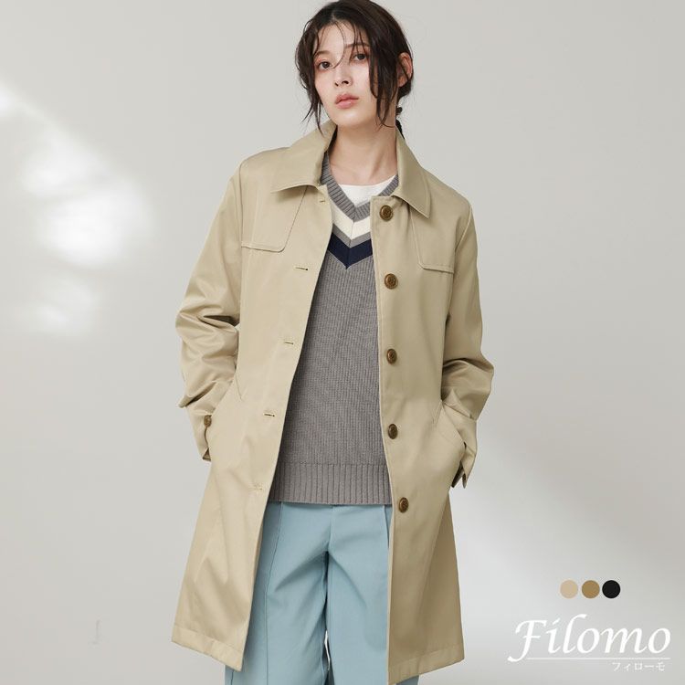 Filomoシングルトレンチコート