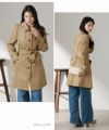 Filomoシングルトレンチコートキャメル