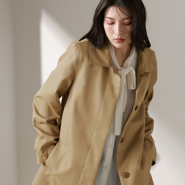 [Filomo]フィローモステンカラーコート撥水/レディース(No.08000069)