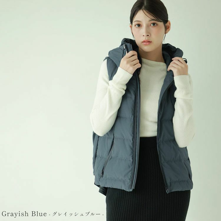 Filomoフレアダウンベスト