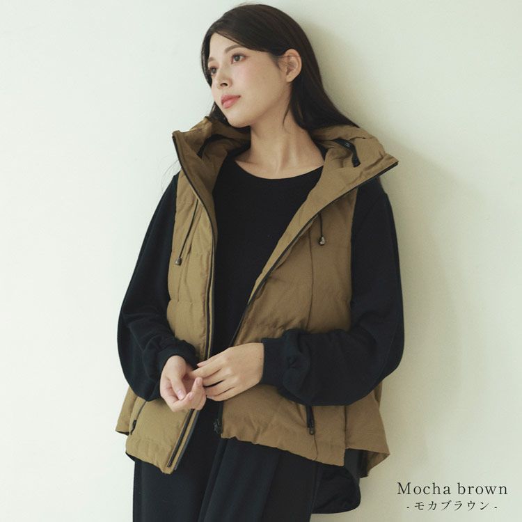 Filomoフレアダウンベスト