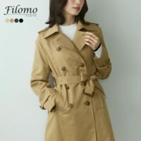 ラクなのにキレイなトレンチコートレディースアウター