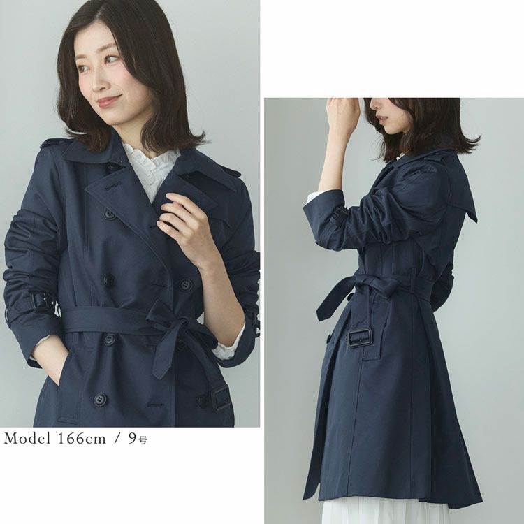 通勤やビジネスシーンに使えるトレンチコート