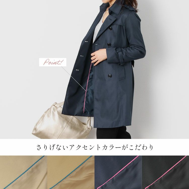 Filomo トレンチコート 春秋冬 弱はっ水 レディース 5F
