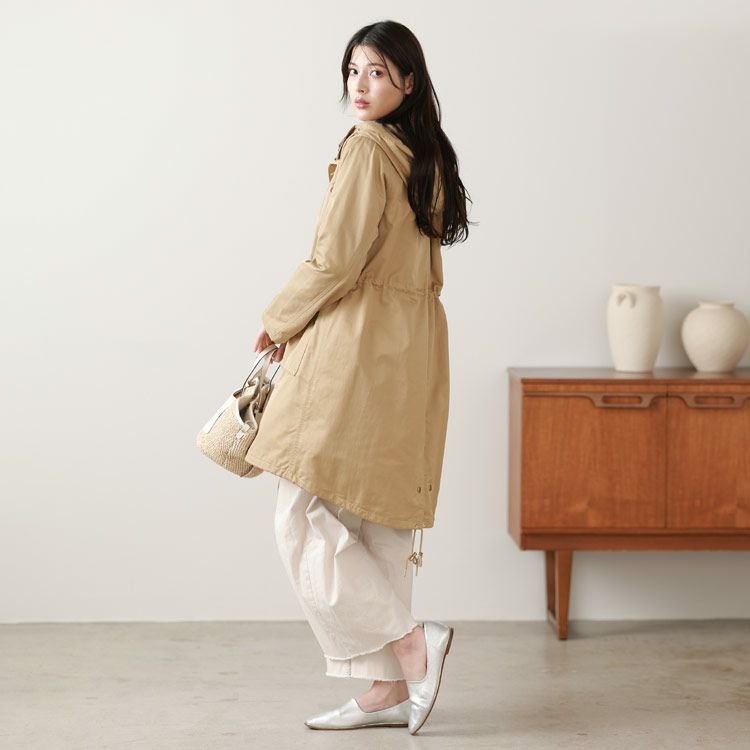 ikka｜撥水フードステンカラーコート | Rakuten Fashion(楽天