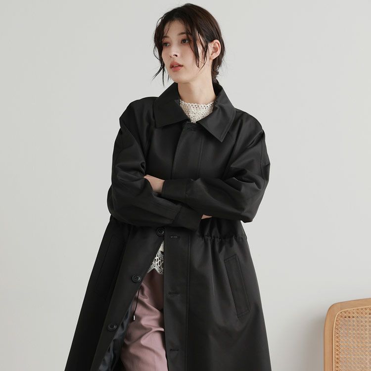 Filomo 中綿 キルティングライナー付き ロングコート ステン