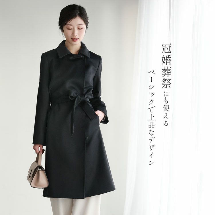 Filomo カシミヤ コート レディース カシミヤ100% テーラード 着丈 