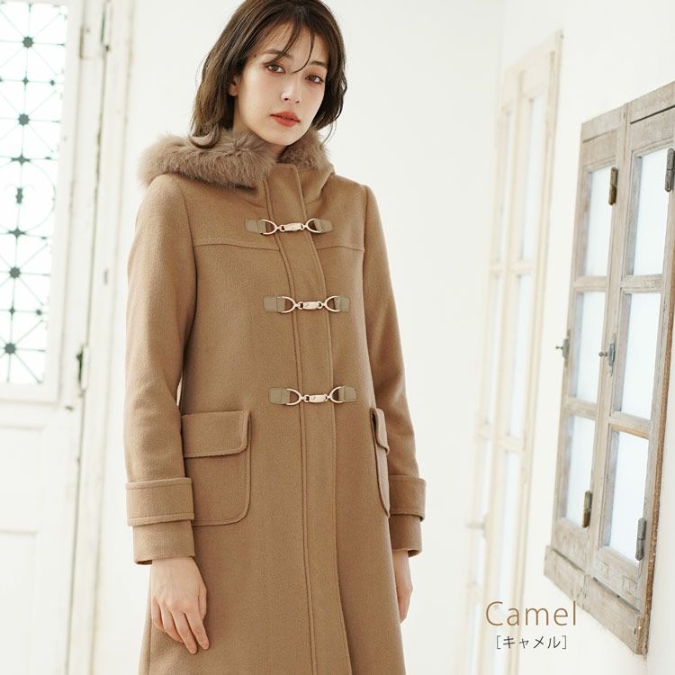 FOXEY 高級カシミヤ100%ニットダッフルコート 新品同様 Rene  