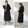 ゆったり羽織る肩の凝らない着心地オーバーシルエットコート