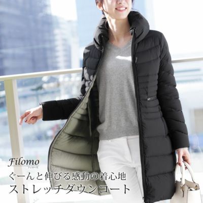 カシミヤ コート 着丈100cm 比翼仕立て カシミヤ100