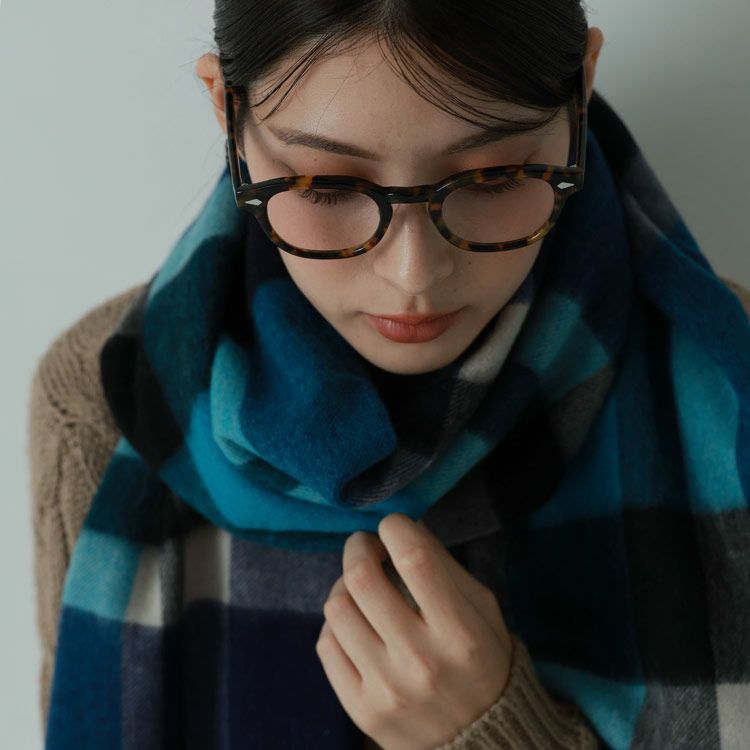 Filomo [三京商会] カシミヤ 100% マフラー ストール チェック柄 Filomo [期間限定価格]カシミヤマフラー カシミヤ ストール 100