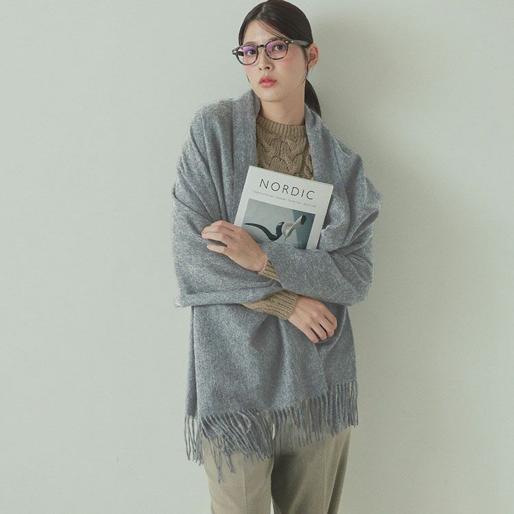 Filomo カシミヤ 大判ストール 100％ レディース 内モンゴル産 厚手7F