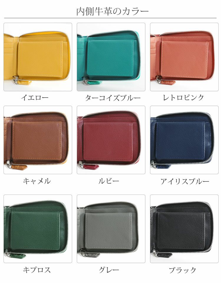 今年も話題の クロコダイル マット ミニ財布 二つ折り財布 ラウンドファスナー 財布・ケース・小物入れ