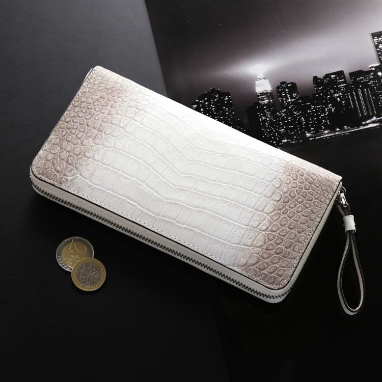 MGSABLE 長財布 クロコダイル レディース ヒマラヤ 本革
