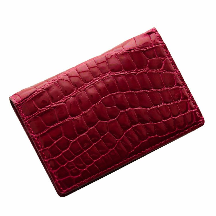 ル*ロ様 T・MBHクロコダイル名刺入れ ル*ロ様 T・MBHクロコダイル名刺入れ クロコダイル 名刺入れ 40