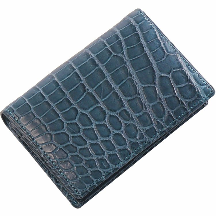 極上品 定価13.2万 激レア ガンゾ クロコダイル ダークブラウン 名刺入れ 極上品 定価13.2万 激レア ガンゾ クロコダイル ダークブラウン
