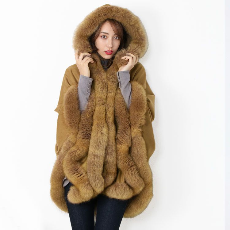 SAGA FURS サガファーズ カシミヤ100%ポンチョ フォックスファー 楽天市場】[PIACENZA] 日本製 カシミヤ 100％ ケープ SAGA