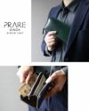 PRAIRIEプレリー日本製ラウンドファスナー長財布レディースナチュラルコードバン