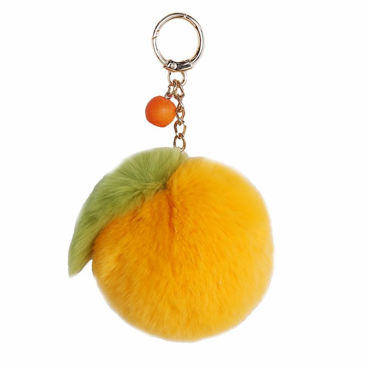 【美品】　レッキスファー　チャーム　マーブルモカ レッキスファーチャーム ファー キーホルダー （各サイズ1点限り