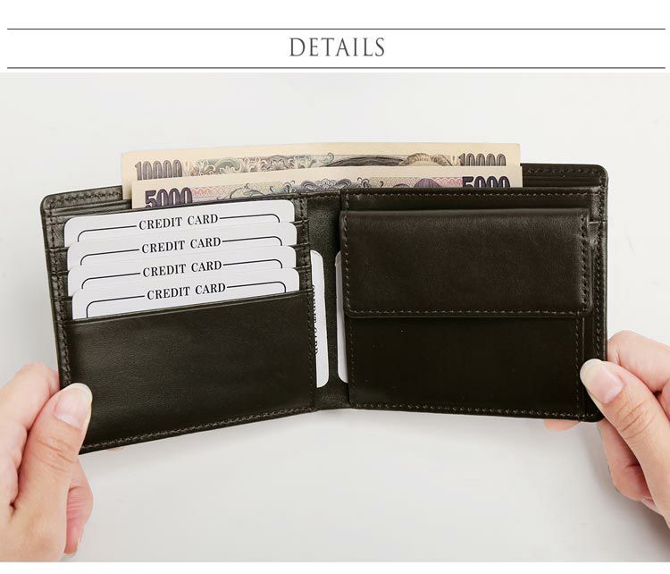 馬革財布レディースコンパクト小さめミニ財布小銭入れ付き