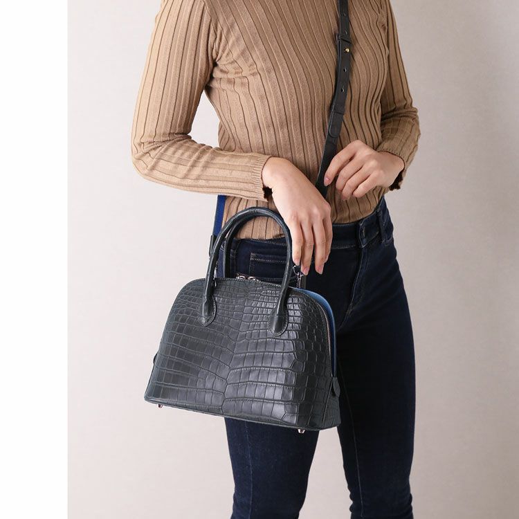 クロコダイルショルダーバッグ