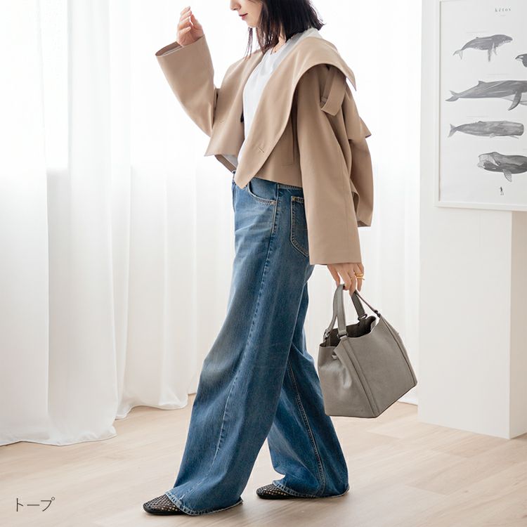 HALEINEハンドバッグドロストレディース軽量軽い