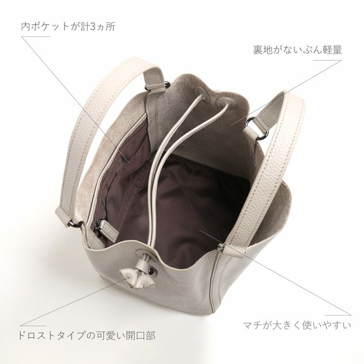 HALEINEハンドバッグドロストレディースサイズ