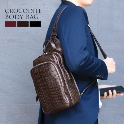メンズ-本革-ボディバッグ｜本革のボディバッグなら三京商会 本店