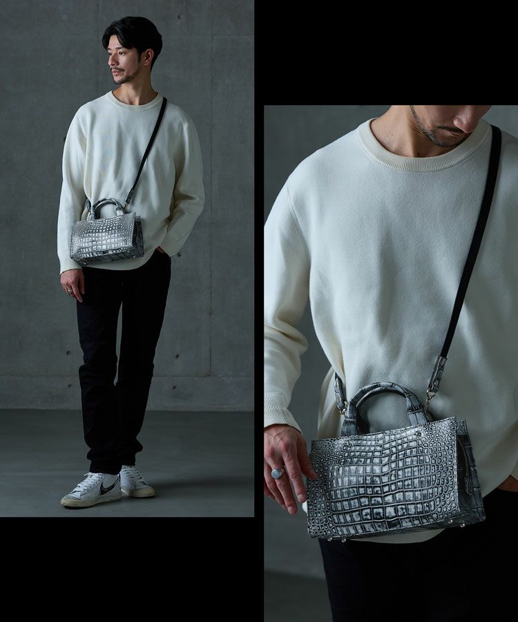 センター取りのクロコダイル