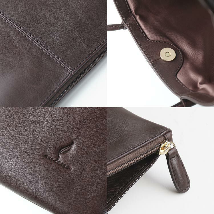 トートバッグ メンズ 縦型 本革 ポーチ付き 5F (07000492-mens-1r)