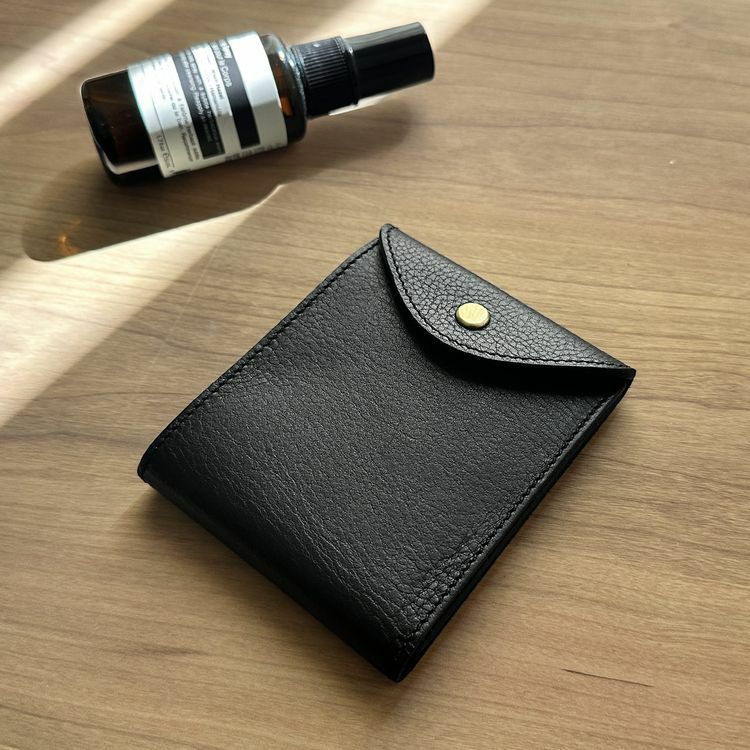 ベジタブル タンニン レザー 2つ折り 財布 牛革 本革 レディース 