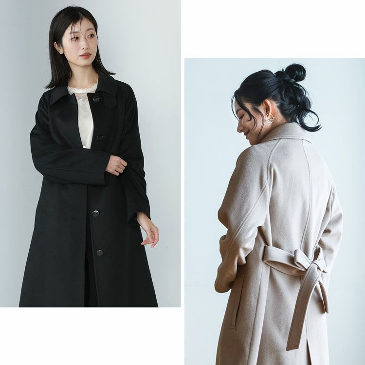 2.24 セヴィルロウ コロンボ ステンカラーコート みん カシミヤ 2.24 セヴィルロウ コロンボ ステンカラーコート みん カシミヤ