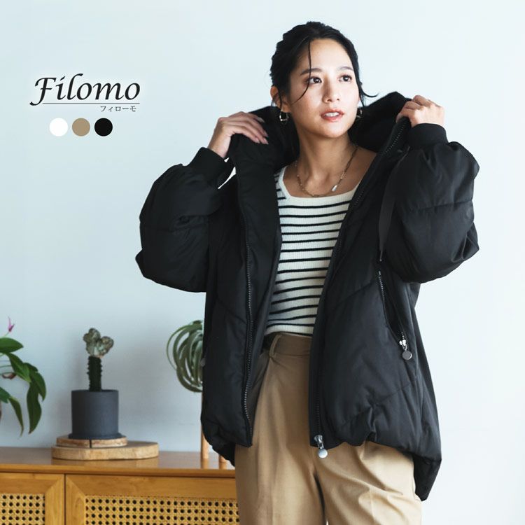 エコダウン コート アウター レディース filomo プレゼント ギフト