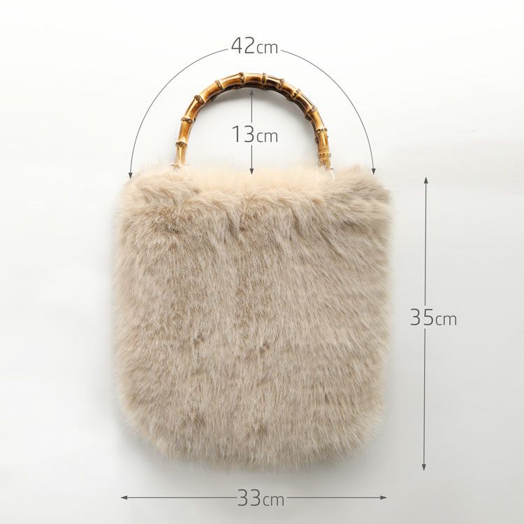 限定カラー】エコファースクエアボストンバッグ(バッグ)｜FURFUR