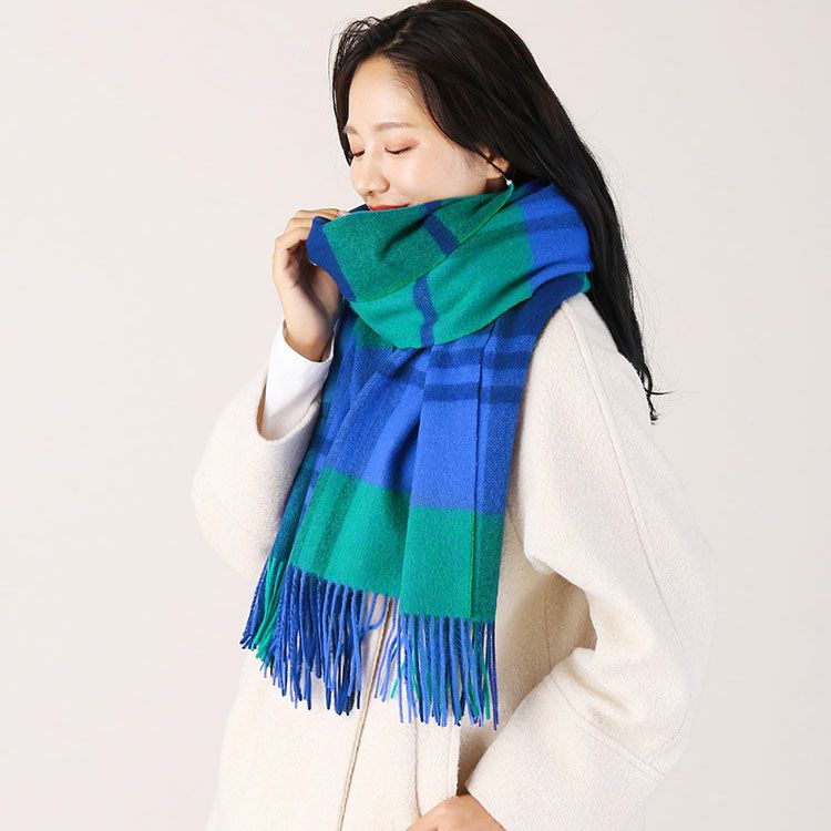 ETRO カシミア×ウール　大判ショール カシミヤ混 大判ストール レディース 7F