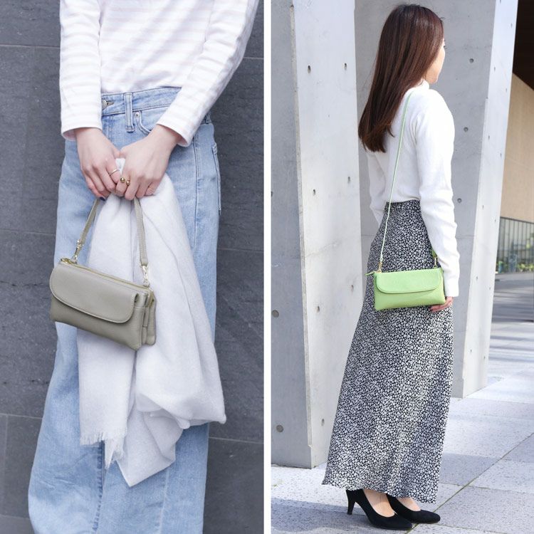 ハンドバッグミニグリーンライトライムかわいい