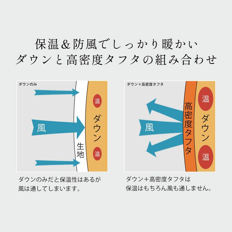 ダウンジャケットメンズ防風撥水保温高密度タフタブランドアレンヌHALEINE