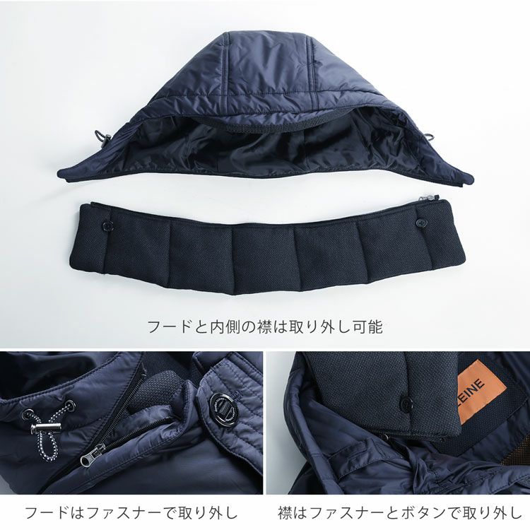 ダウンジャケットメンズ防風撥水保温高密度タフタブランドアレンヌHALEINE