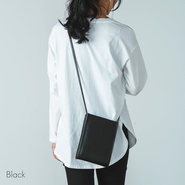 ブラック黒シンプルバッグショルダー